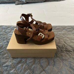 Matisse Harrison Platform Sandal. Size 8. NIB.